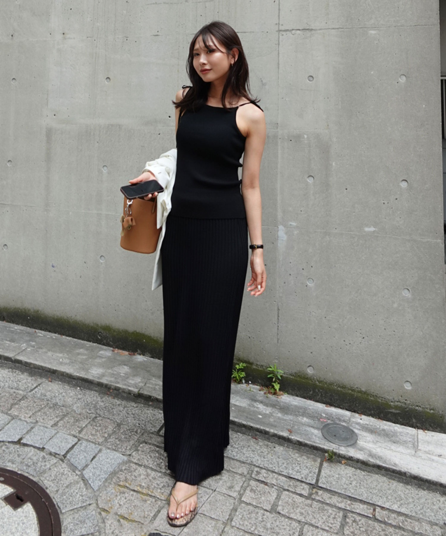 カップ付きニットキャミソール｜PETAL ONLINE（ペタルオンライン）