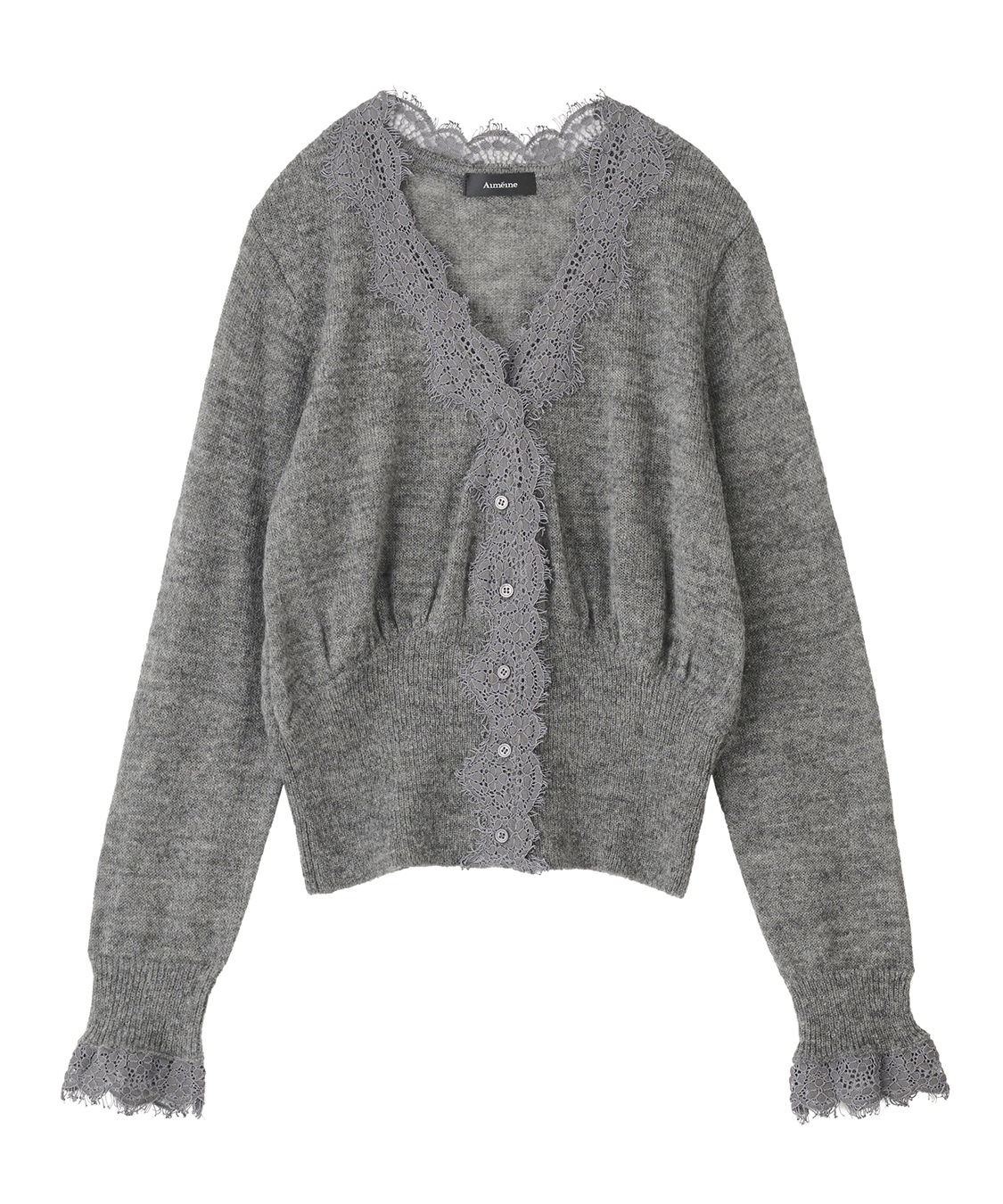 シアーモヘヤレースカーディガン｜PETAL ONLINE（ペタルオンライン）