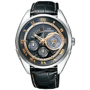 BZ0030-08E エコ・ドライブ コンプリケーション 黒橡 -くろつるばみ