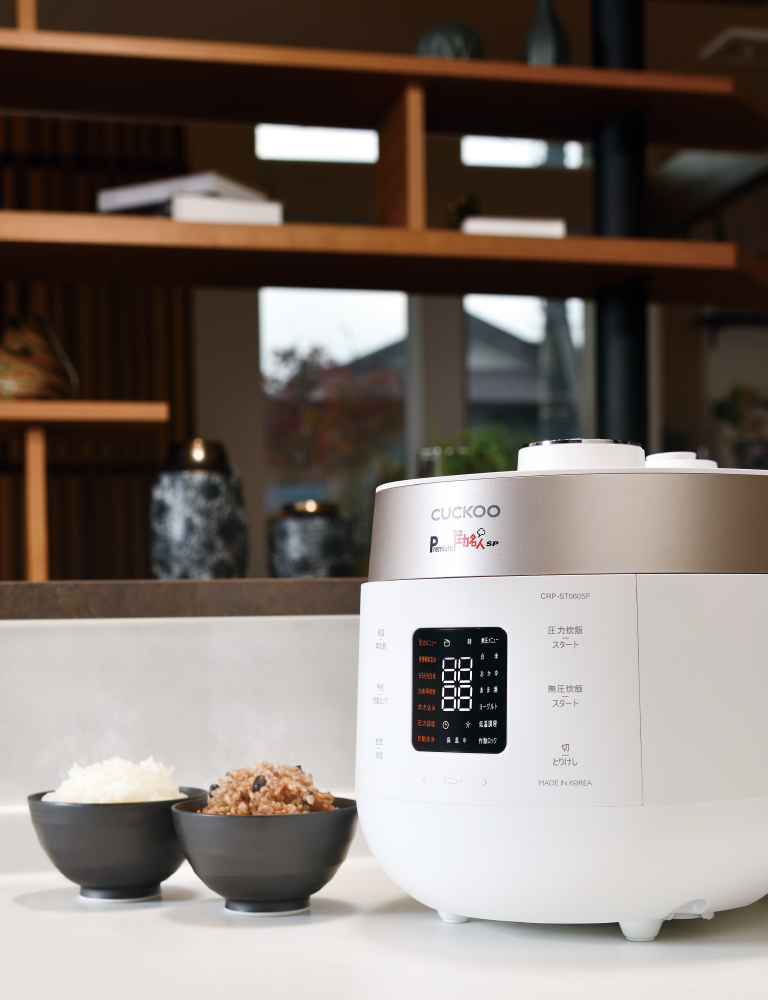 公式通販】ヘルシーマルシェ | 発芽酵素玄米炊飯器 Premium New 圧力
