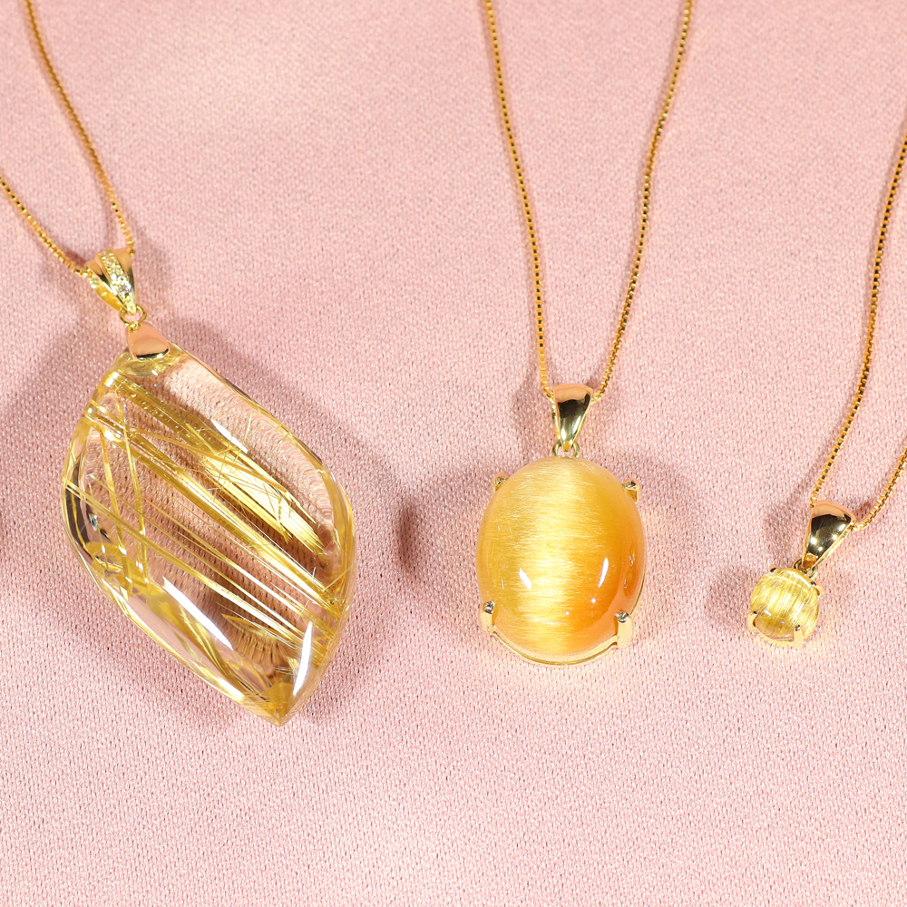 ペンダント - ルチルクォーツ専門店【フォーチュネイトルチル】14周年