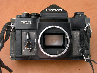 Canon F-1 貼り替えガイド - Aki-Asahi Custom Camera Coverings