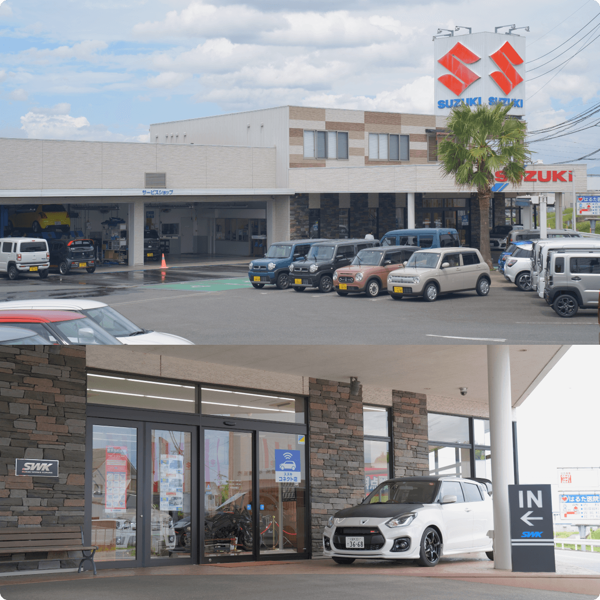 ローダウンスプリングセット-SWK