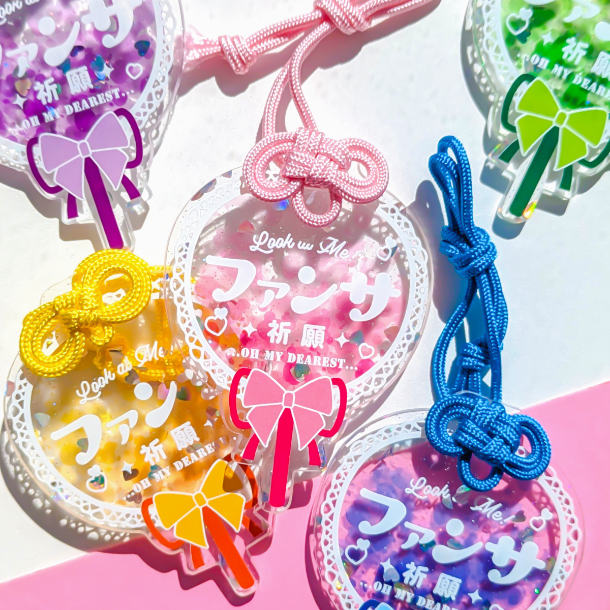 お守り【ファンサ祈願】 | アクリル リル（LiL）｜カラフルなアクリル