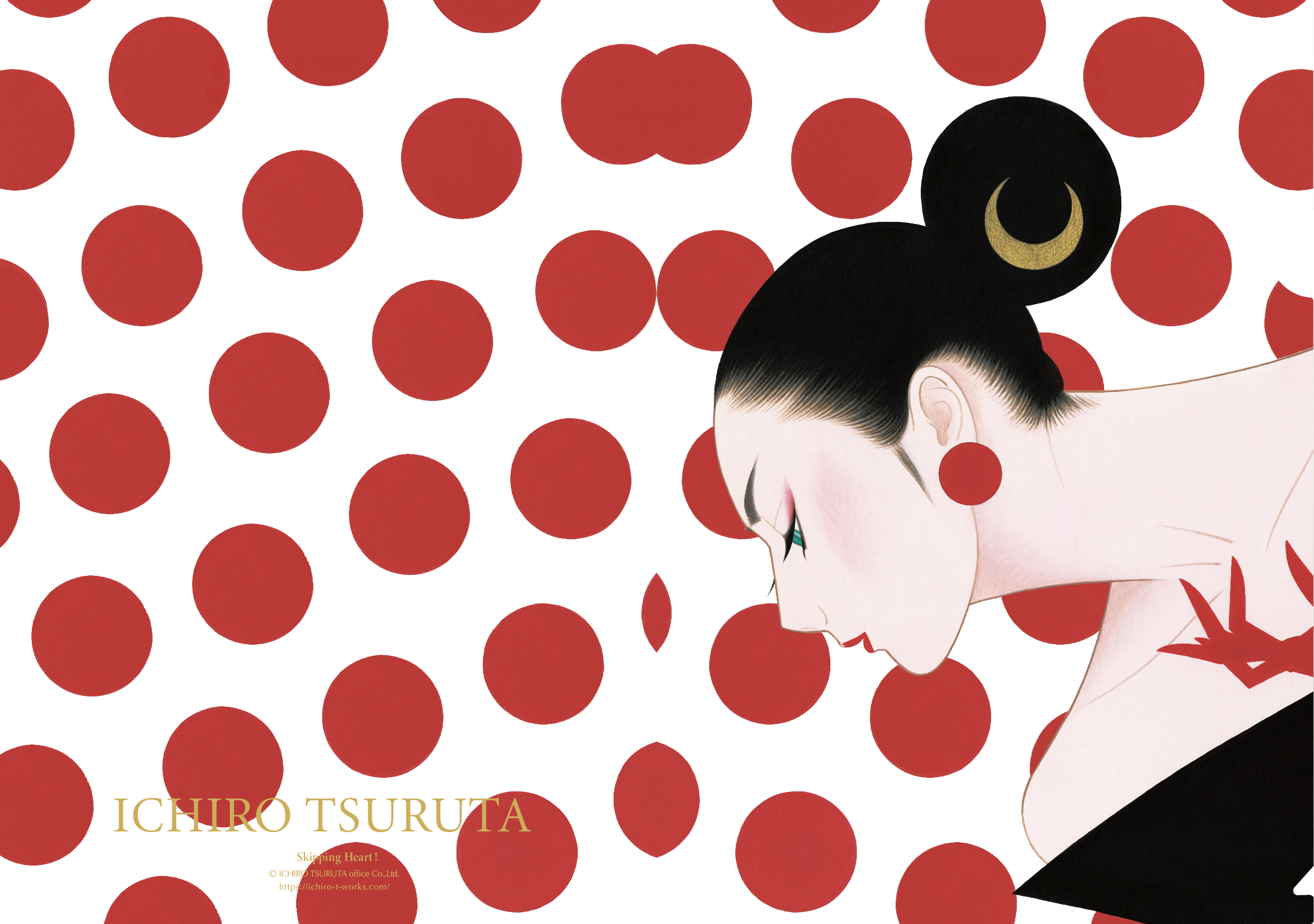 A4クリアファイル「SKIPPING HEART!」 | 鶴田一郎アートストア ICHIRO