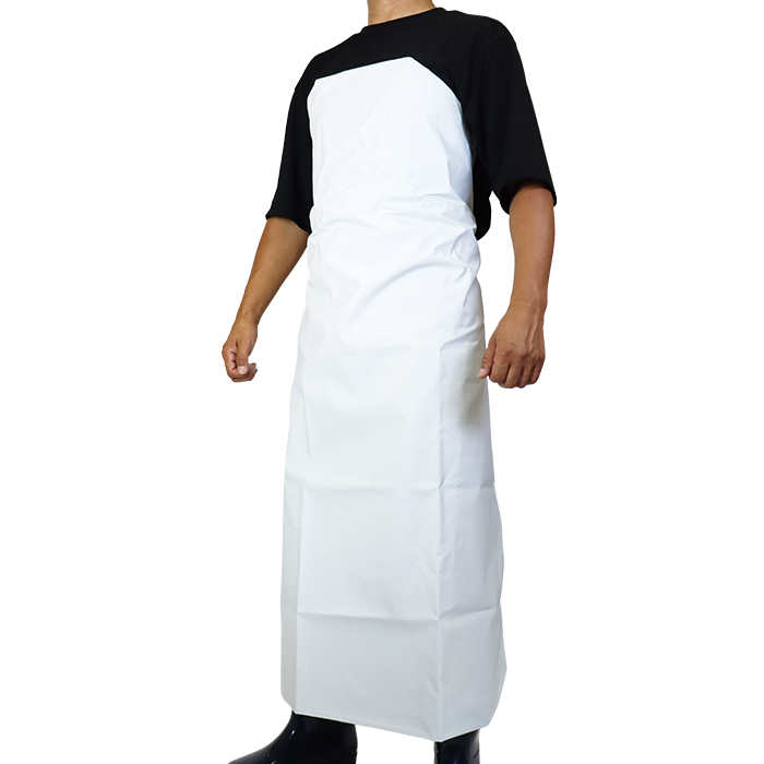 日本製完全防水ワンタッチ前掛 胸付エプロン | 三誠商事の卸売りサイト