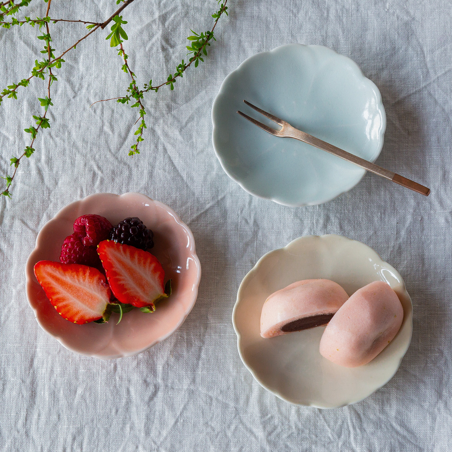 Spot Edition｜さくら 小皿｜西海陶器 | SAIKAI B-SHOP｜西海陶器