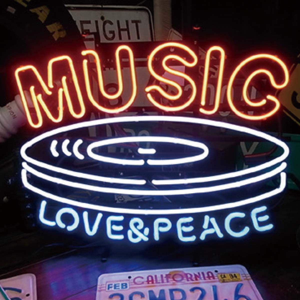 LIVE HOUSE♪】【ROCK！！】NEON SIGN WOOD STOCK 他◾️ネオンサイン