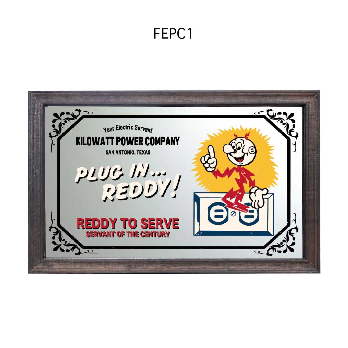 オシャレ空間を演出！】【アメリカンBAR☆】WOODEN PUB MIRROR