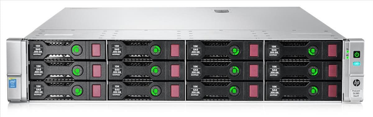 HPE ProLiant DL380 G9 Server 2 x 10 Core E5-2650 V3 12 x 4TB SAS 2