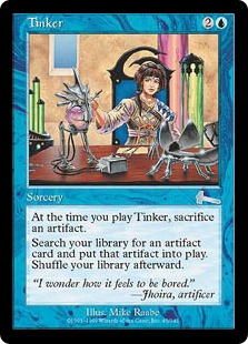 Foil】《修繕/Tinker》[ULG] 青U | 日本最大級 MTG通販サイト「晴れる屋」