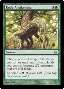 粗野な覚醒/Rude Awakening》[5DN] 緑R | 日本最大級 MTG通販サイト