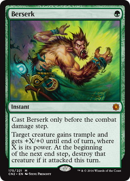 狂暴化/Berserk》[CN2] 緑R | 日本最大級 MTG通販サイト「晴れる屋」