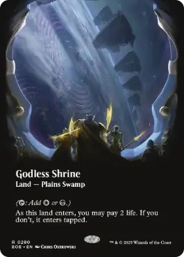 買取：《神無き祭殿/Godless Shrine》[GTC] 土地R | 日本最大級 MTG