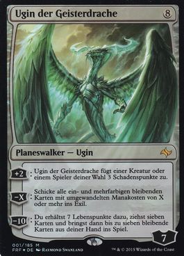 Foil】《精霊龍、ウギン/Ugin, the Spirit Dragon》[FRF] 無R | 日本