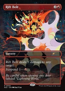 裂け目の稲妻/Rift Bolt》[MMA] 赤C | 日本最大級 MTG通販サイト
