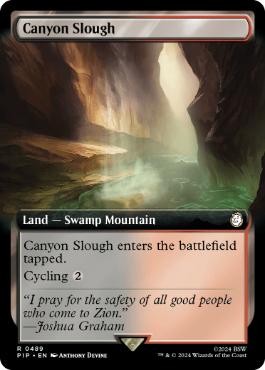 泥濘の峡谷/Canyon Slough》[AKH] 土地R | 日本最大級 MTG通販サイト