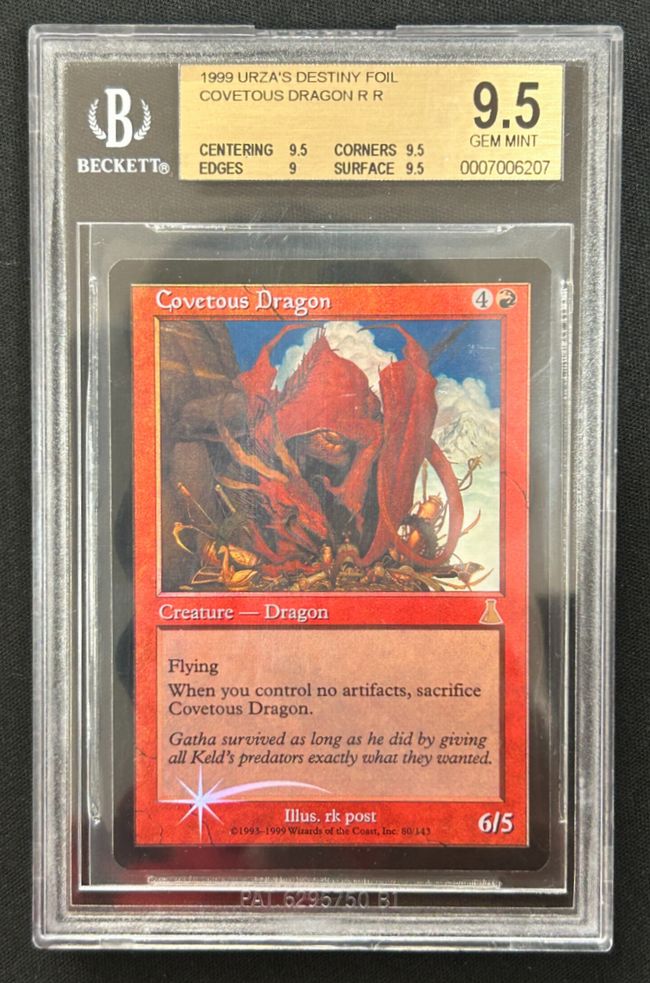 Foil】《欲深きドラゴン/Covetous Dragon》[UDS] 赤R | 日本最大級 MTG