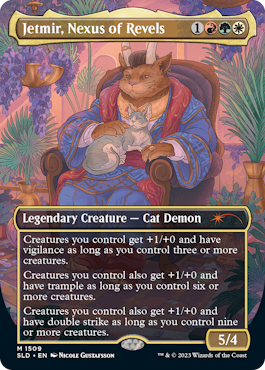 猫と犬の統率者デッキ「SECRET LAIR COMMANDER DECK: RAINING CATS AND