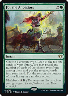 統率者マスターズ』統率者デッキ「スリヴァーの群れ」のデッキリスト