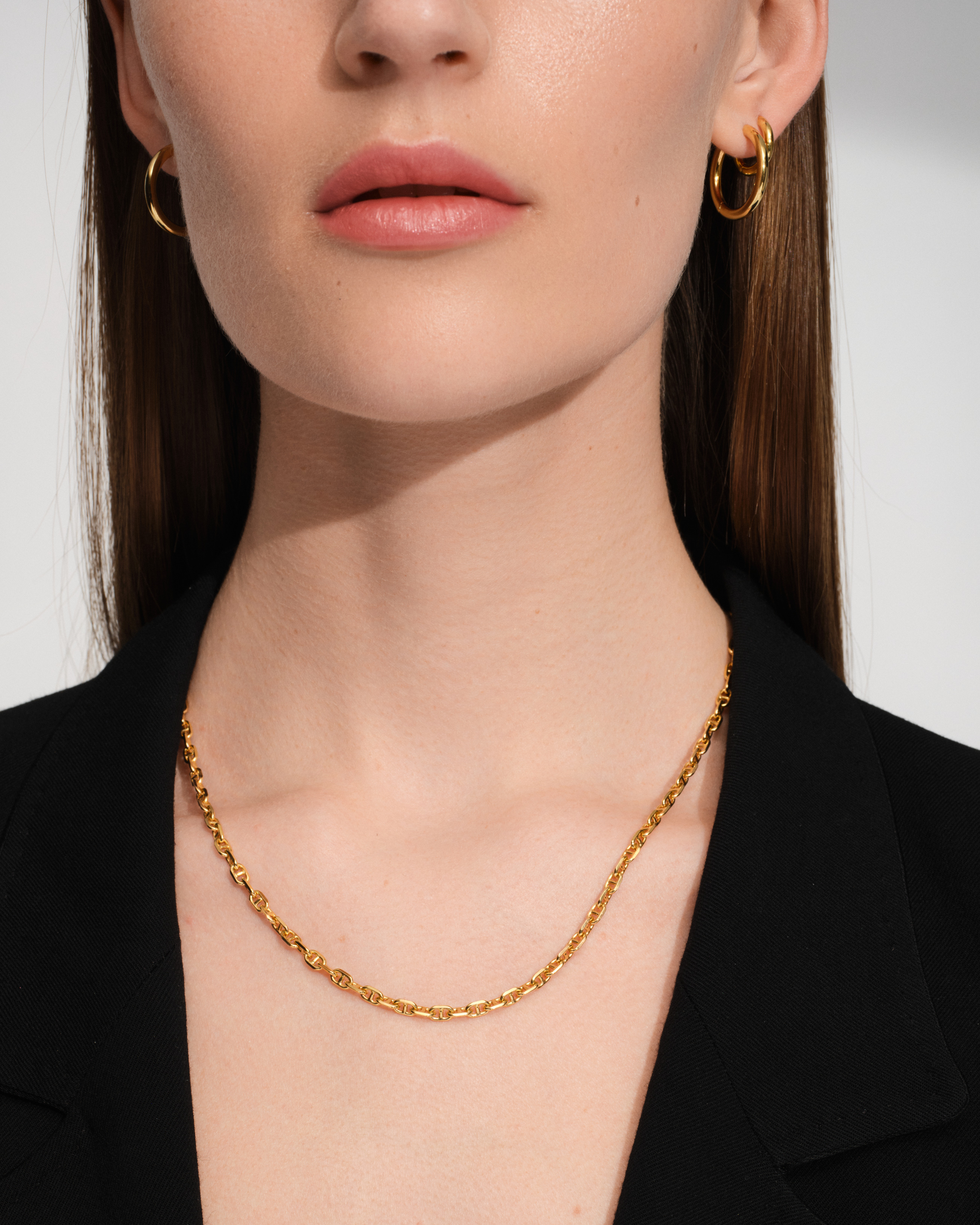 Classic Hoops Medium Gold - Tom Wood Project Official Online Store