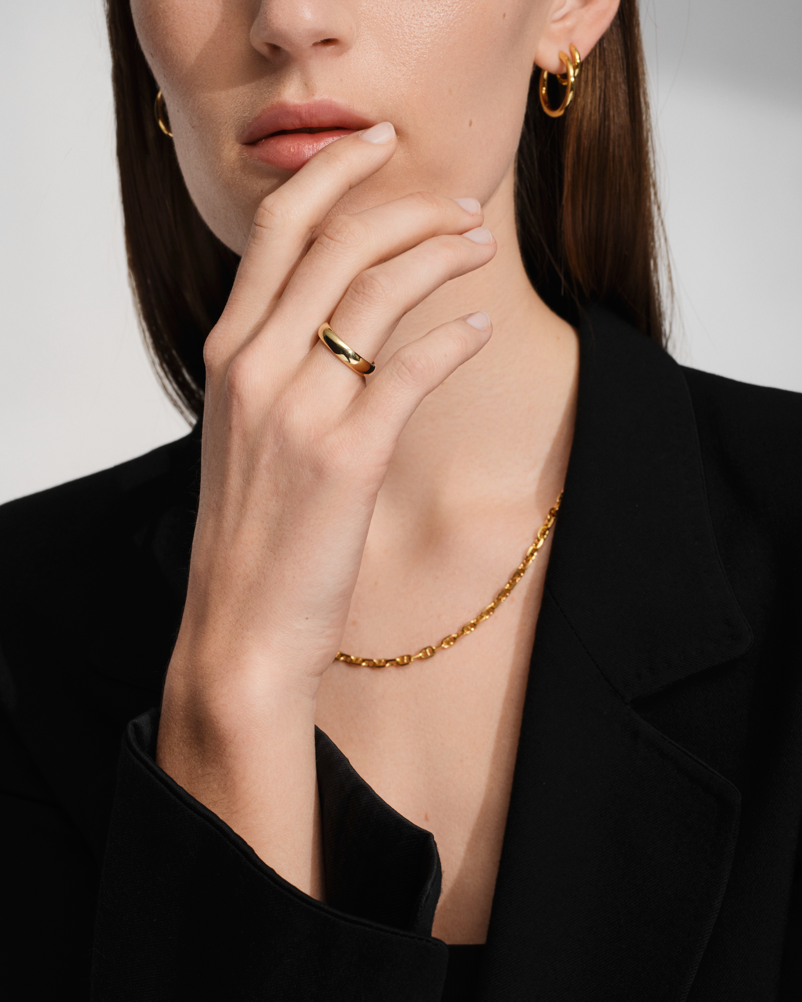 Classic Band Medium Polished - Tom Wood Project Official Online Store