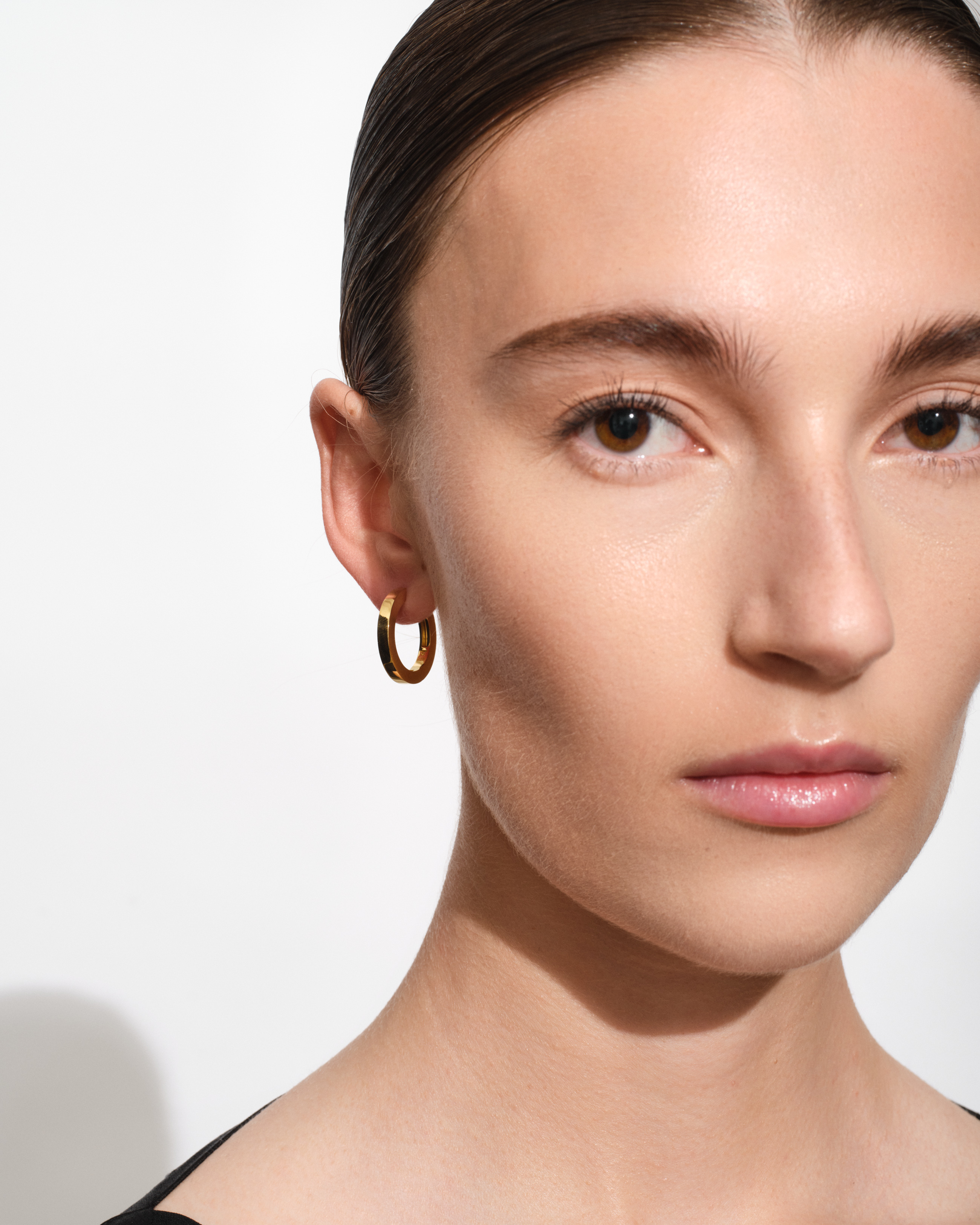 Classic Hoops Medium Gold - Tom Wood Project Official Online Store