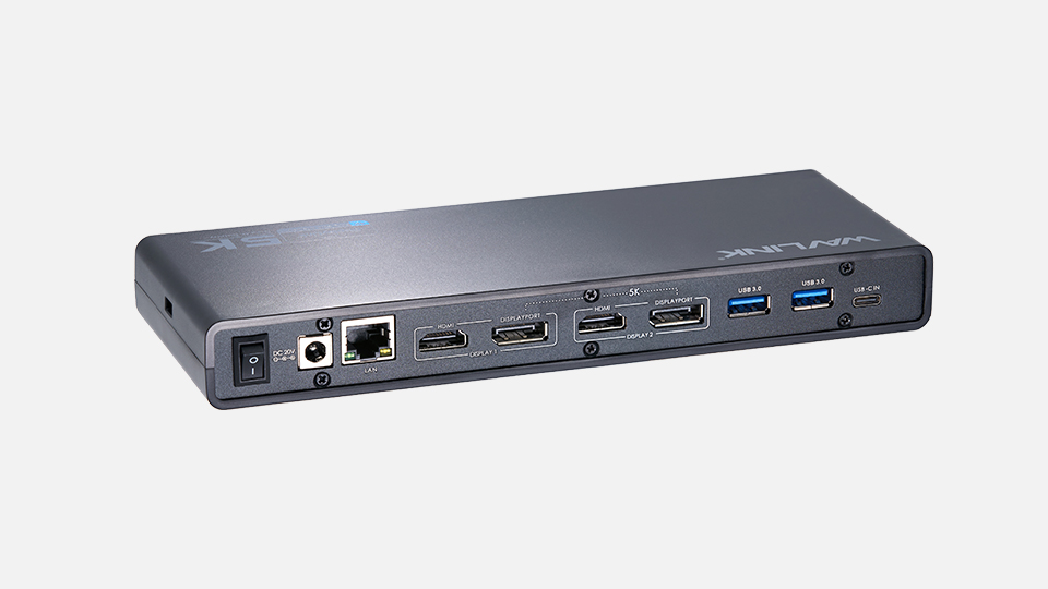 WL-UG69PD6 USB-C Dual 4K Universal Docking Station with Power