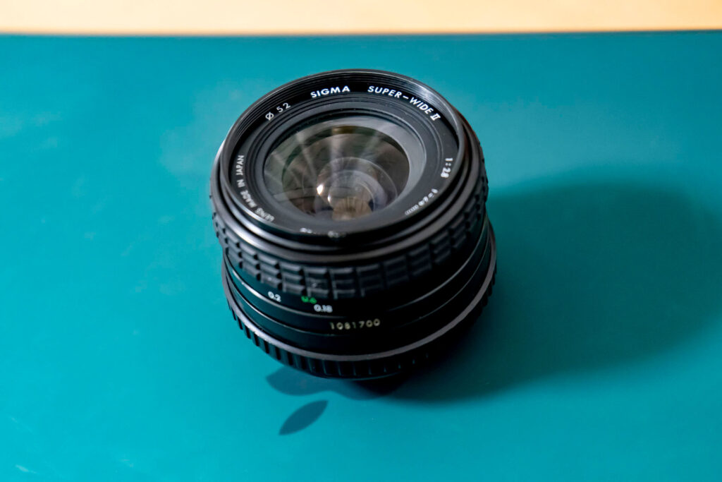 SIGMA 24mm F2.8 SUPER-WIDE II 【since 1988?】 レビュー | film-cam.com