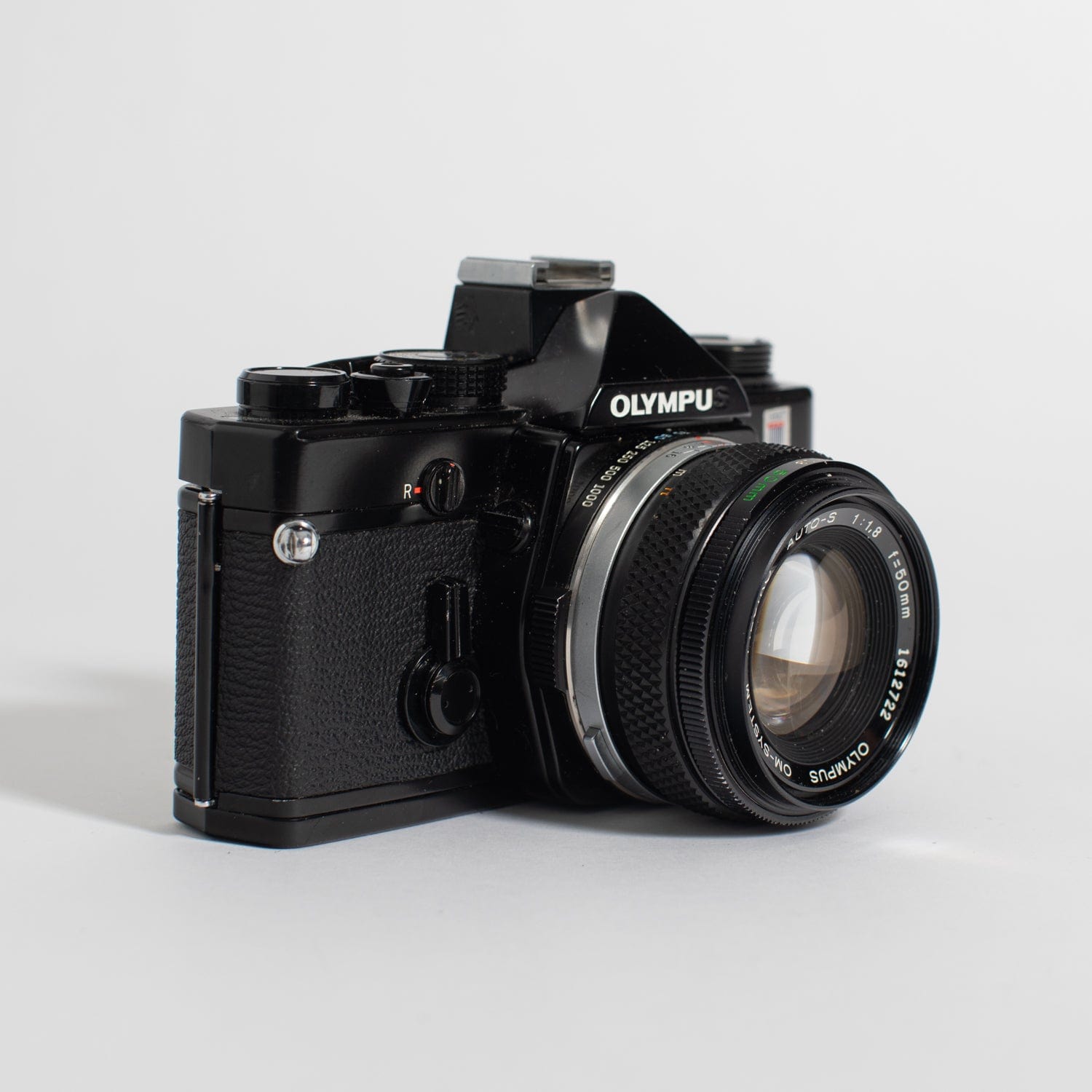 Olympus OM-1N Black with 50mm f/1.8 Lens – Film Supply Club