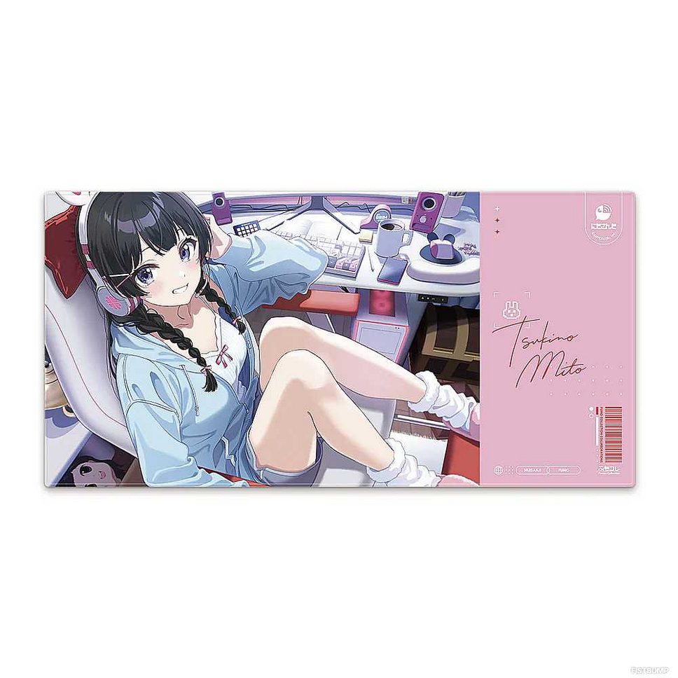 葛葉、叶、イブラヒムらのキーボード、キーキャップ、マウスパッドが