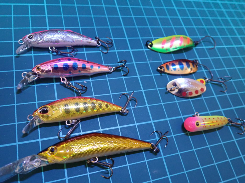 実釣比較】渓流釣り初心者におすすめなルアーはコレ！基本となる使い