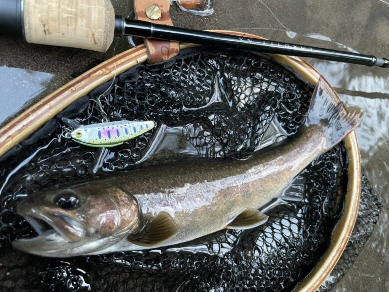 シマノ21カーディフNXを徹底インプレ！S48UL-4を渓流トラウトにて使用