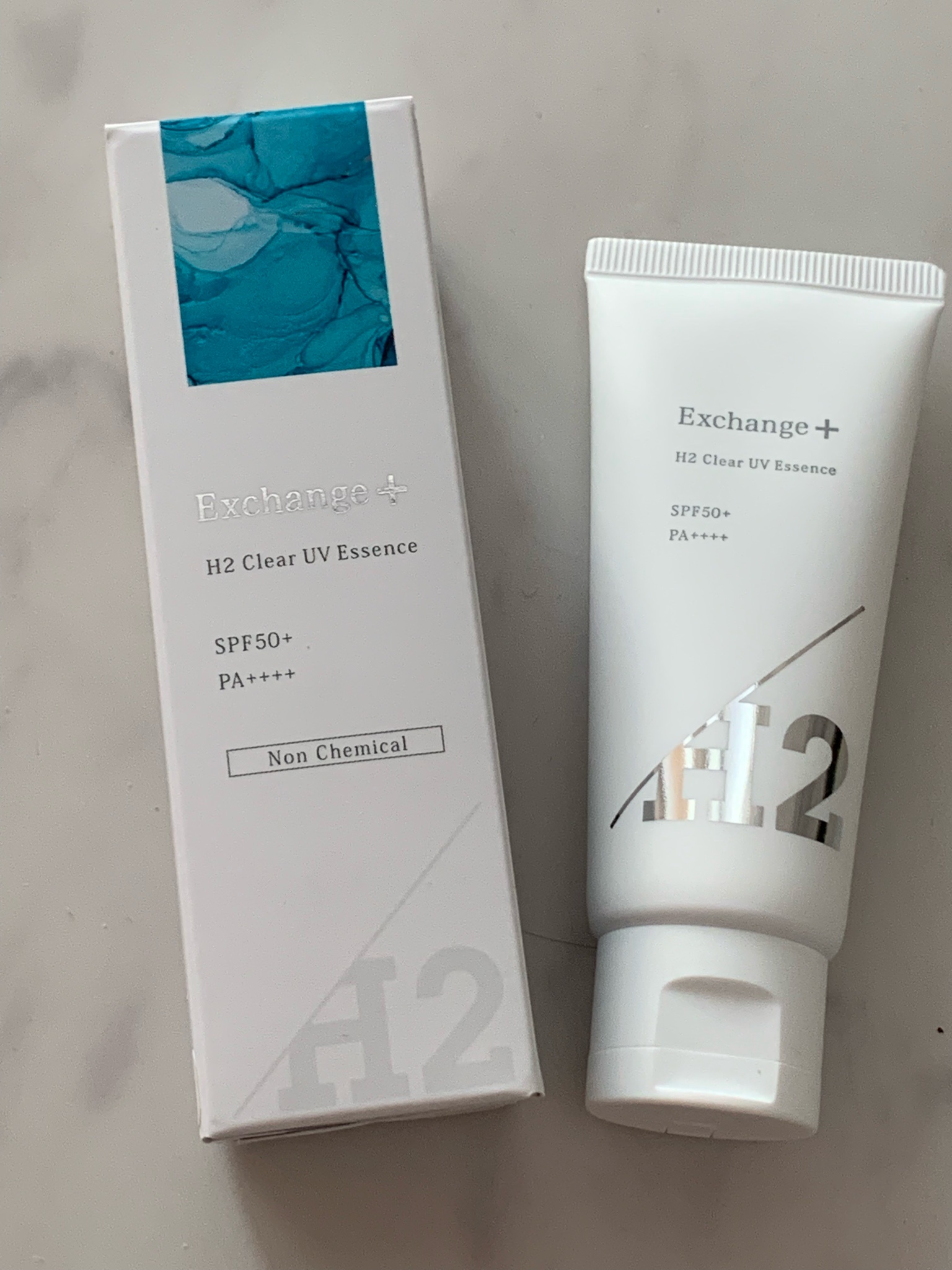 エクスチェンジプラス H2 クリア UVエッセンス 化粧下地 Exchange+