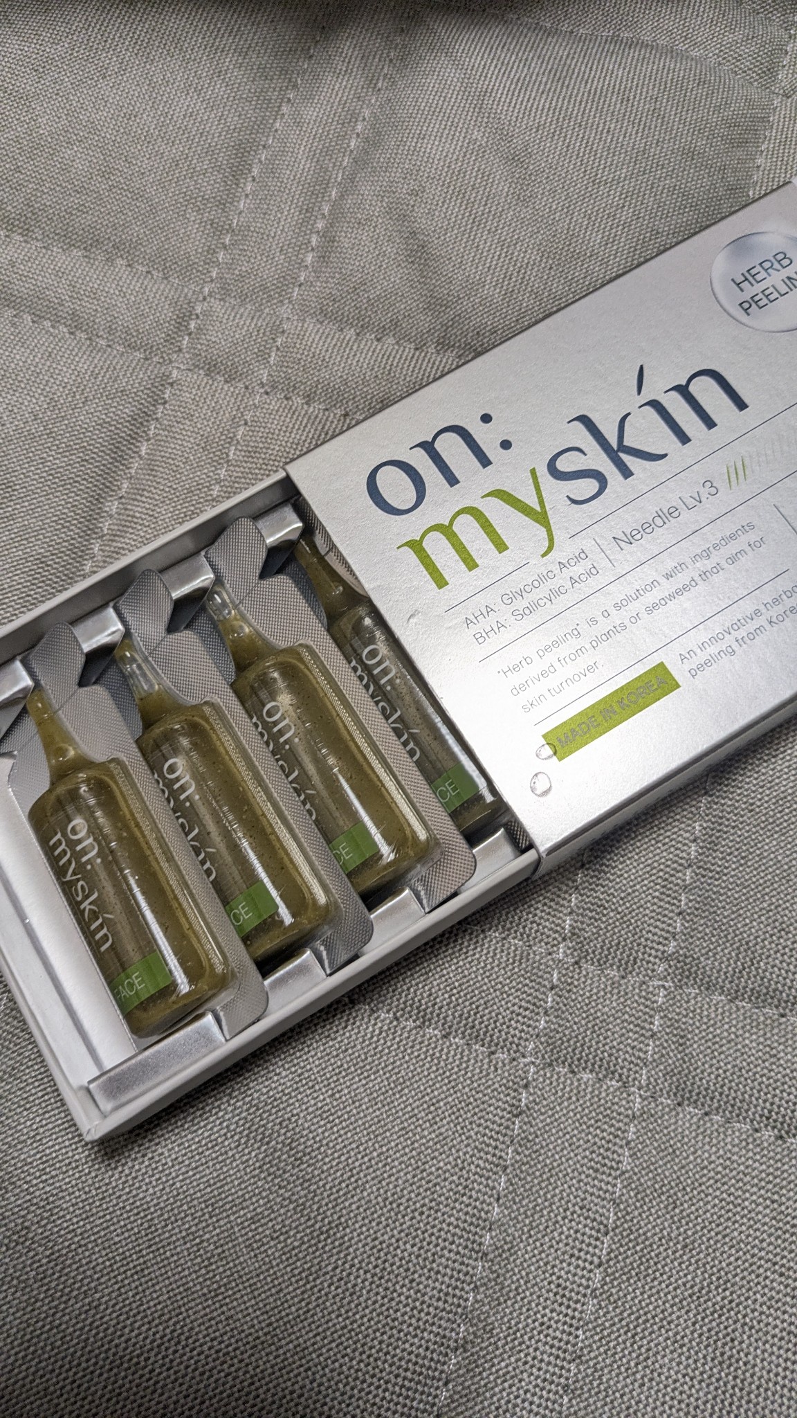 on:myskin / オンマイスキン ハーブピーリングソリューション フェイス