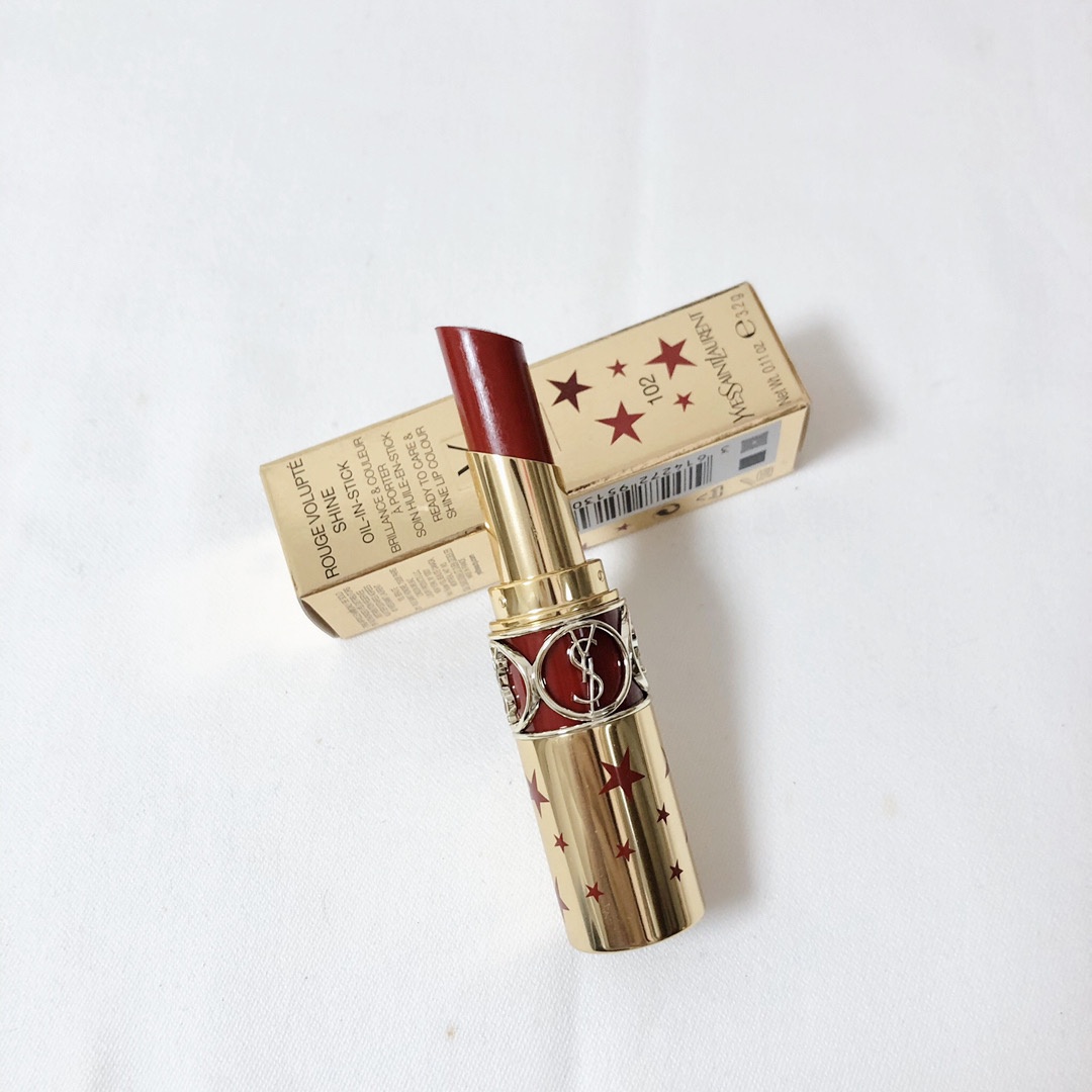 ルージュ ヴォリュプテ シャイン No.102 レディトゥ セデュース ルージュ ヴォリュプテ シャイン 102 レディトゥ セデュース / YVES