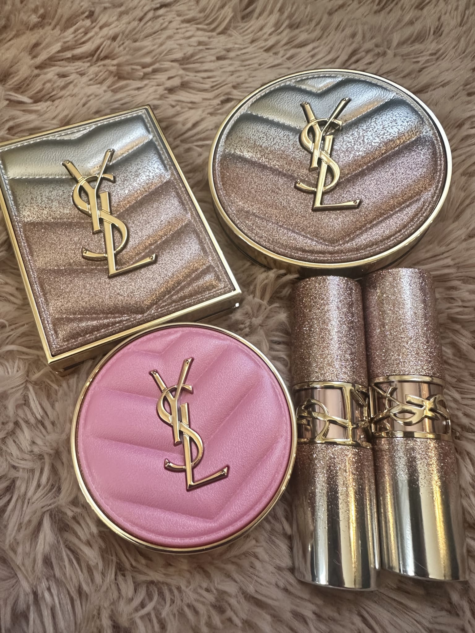 イヴ・サンローラン / クチュール ミニ クラッチ #126 スパークリング