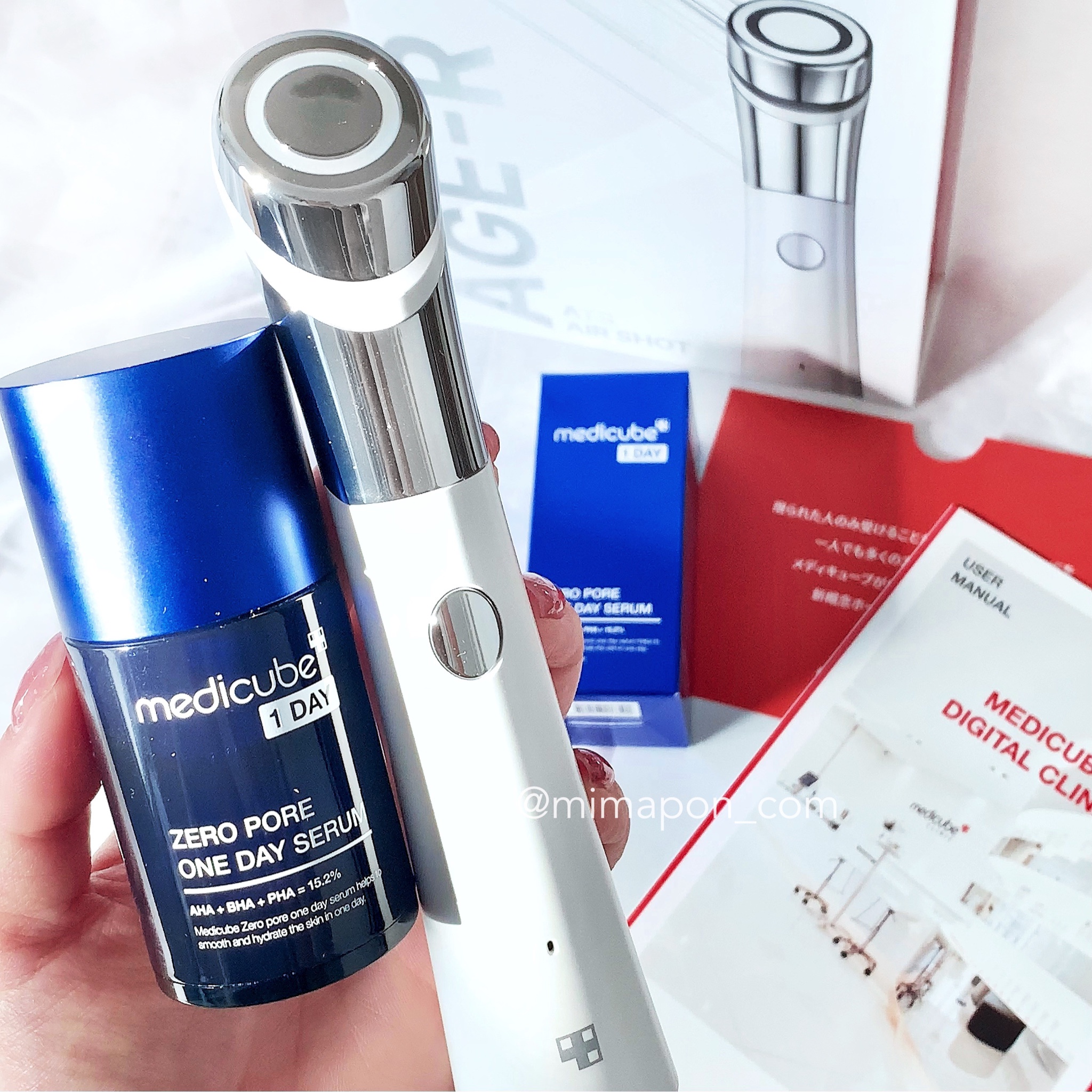 MEDICUBE(メディキューブ) / AGE-Rダーマエアショットの公式商品情報