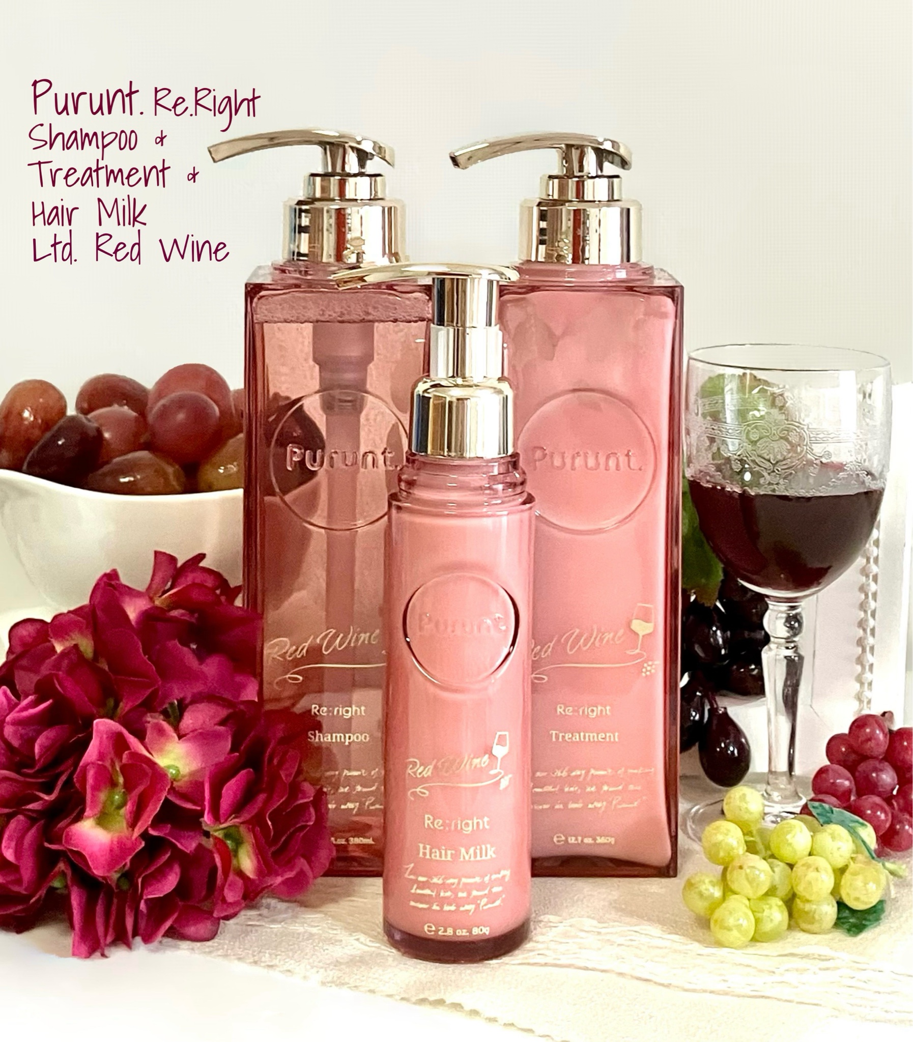 Purunt. / プルント リライト美容液ヘアミルク レッドワインの口コミ