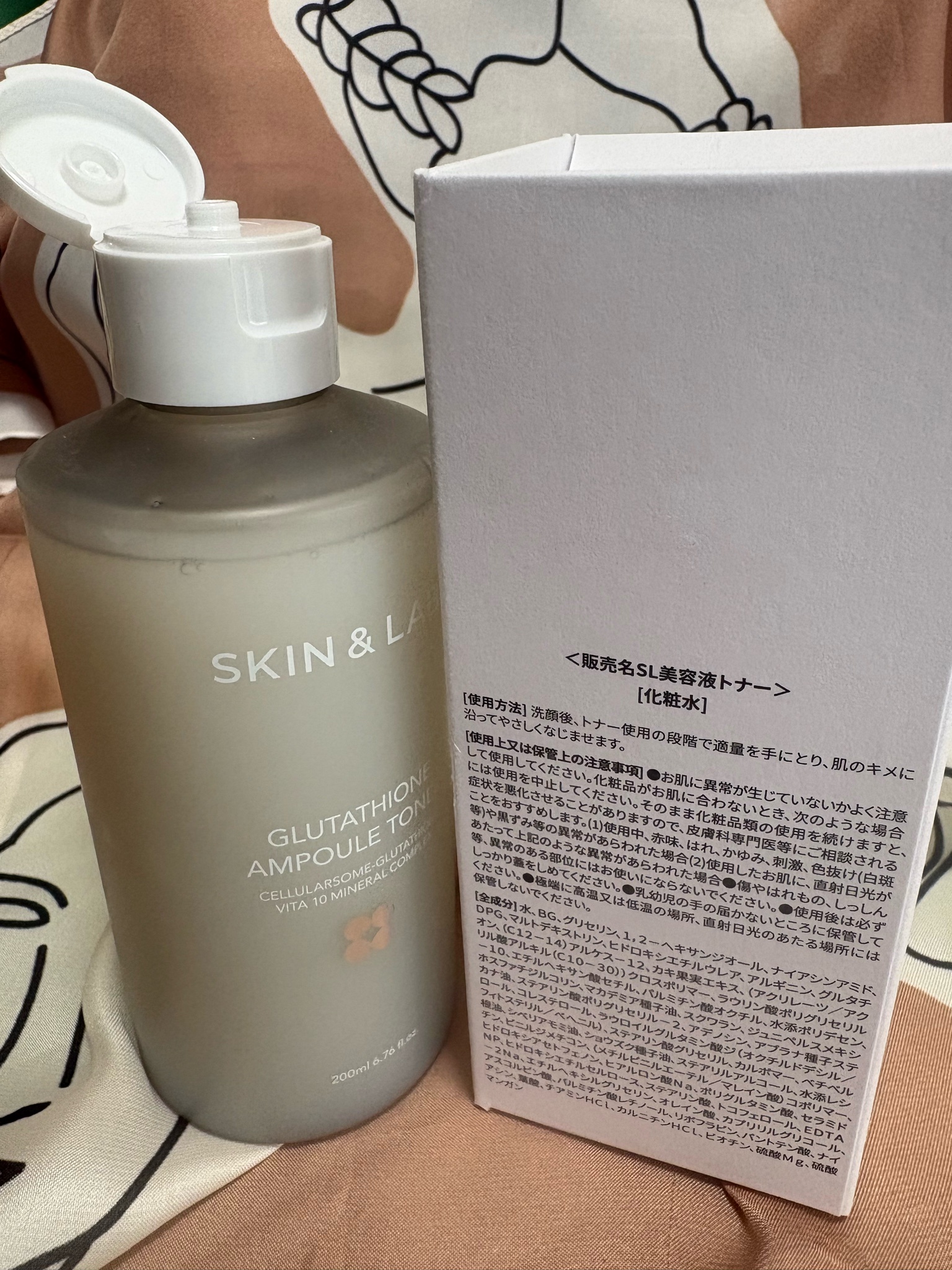 SKIN＆LAB(スキンアンドラブ) / グルタチオントナー 200mlの公式商品