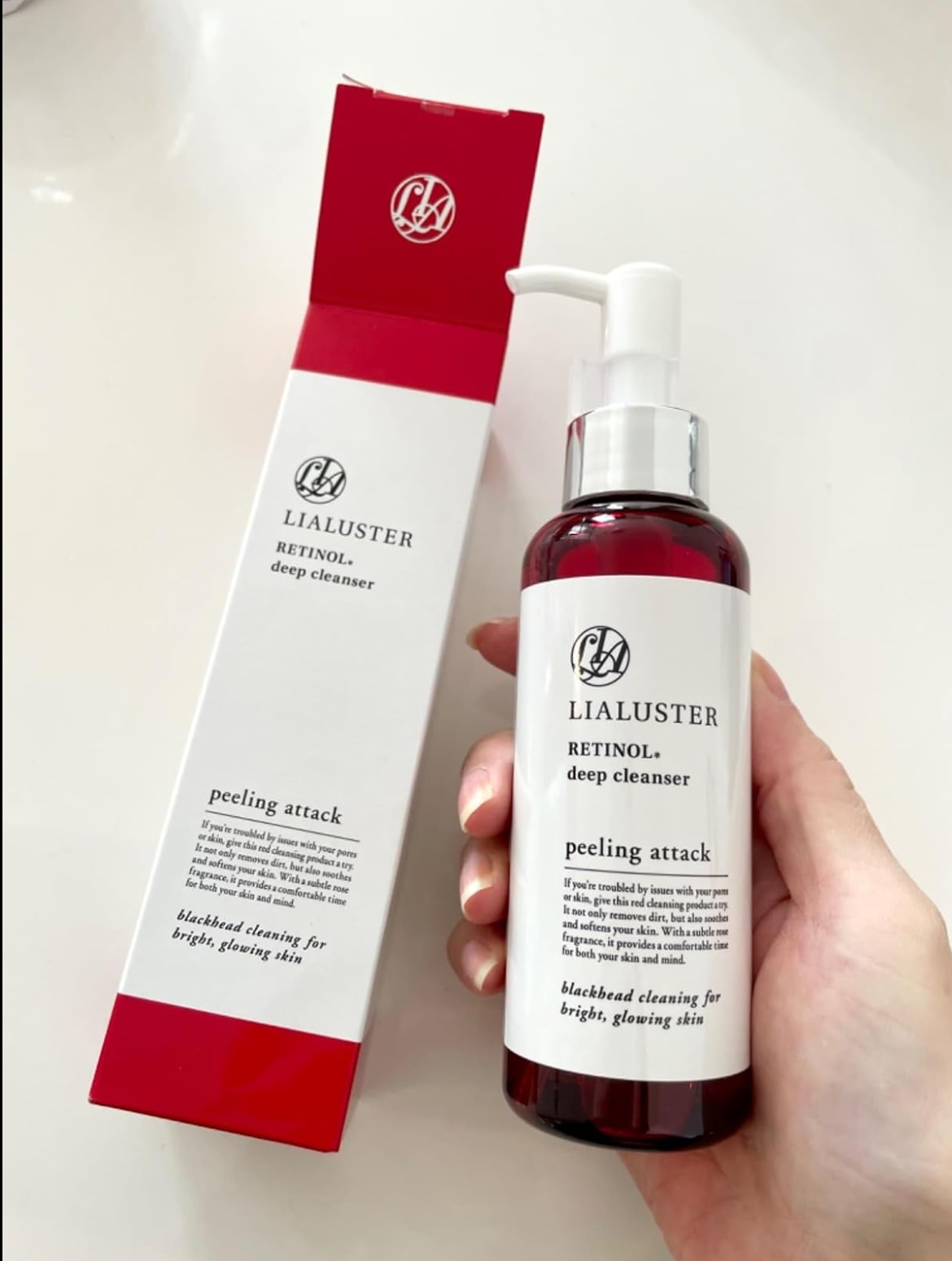 LIALUSTER(リアラスター) / Retinol Deep Cleanserの公式商品情報