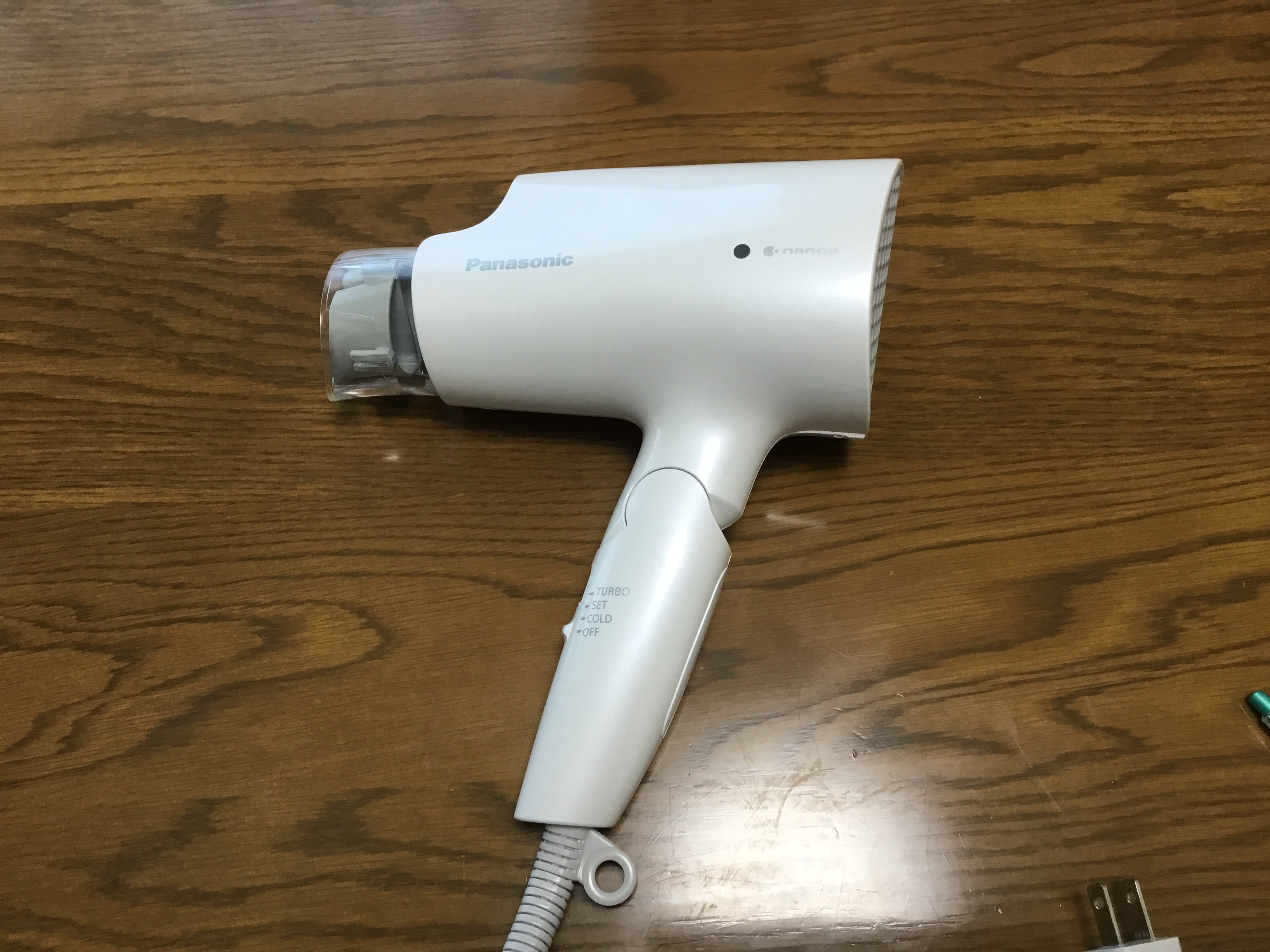 Panasonic / ヘアードライヤー ナノケア EH-NA0K W ウォームホワイトの