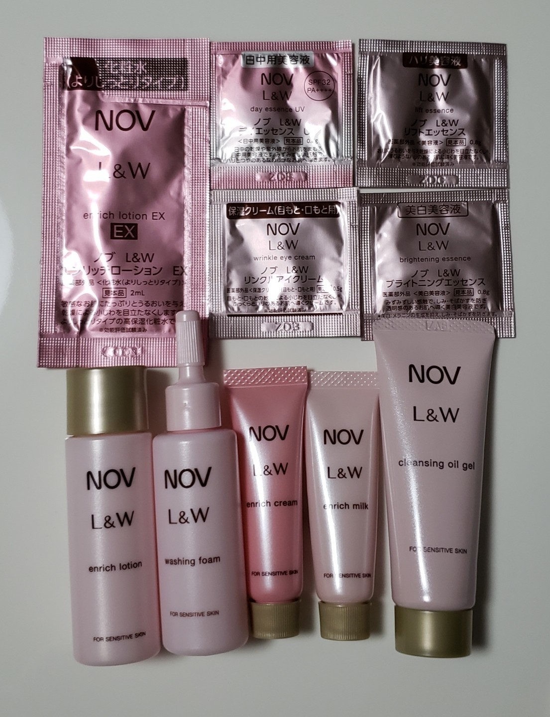 ノブ / L&W トライアルセット(旧)の公式商品情報｜美容・化粧品情報は