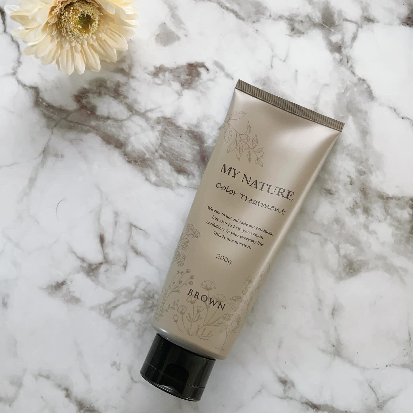 マイナチュレ / オールインワン カラートリートメント ダークブラウン