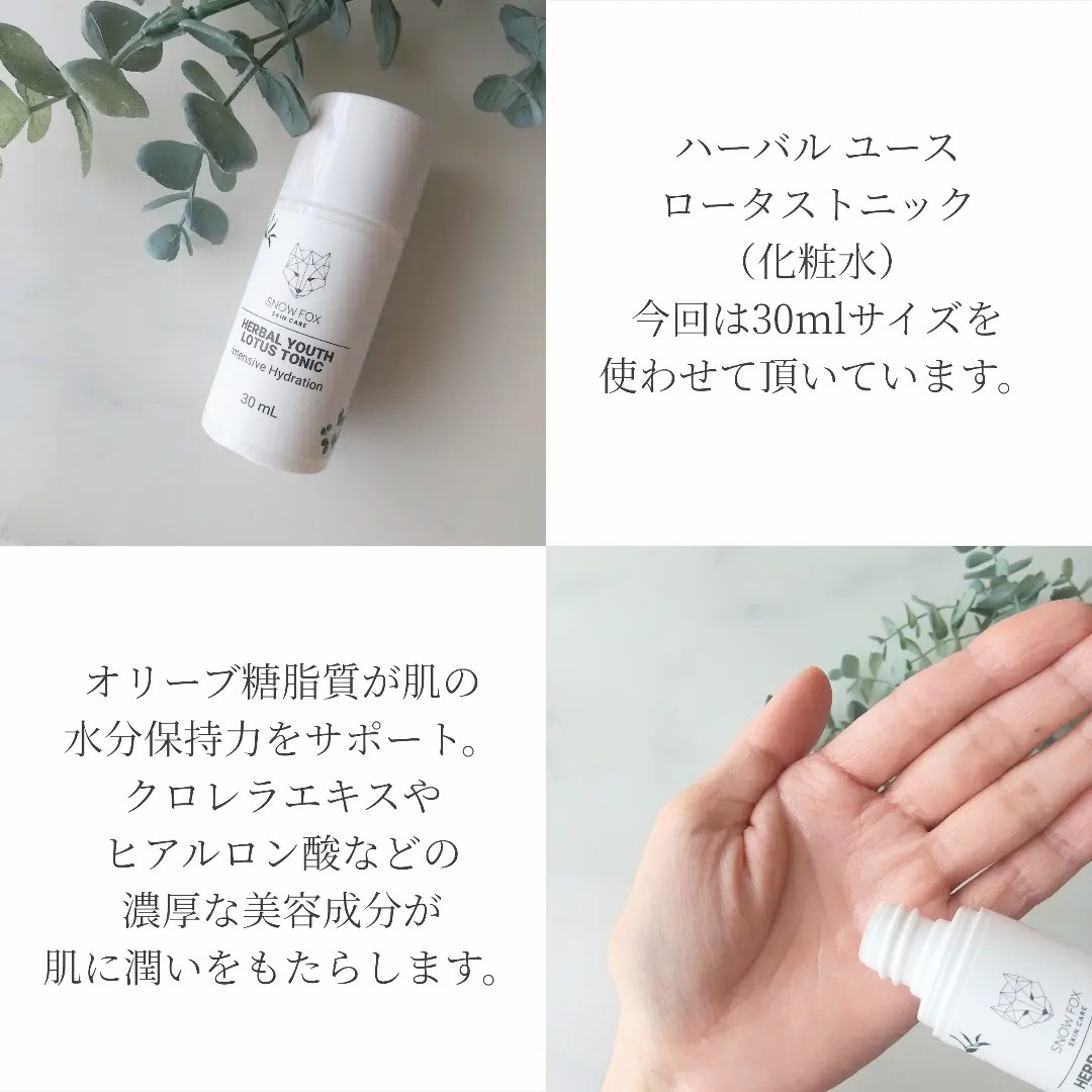 Snow Fox Skincare / ハーバル ユース ロータス トニックの公式商品
