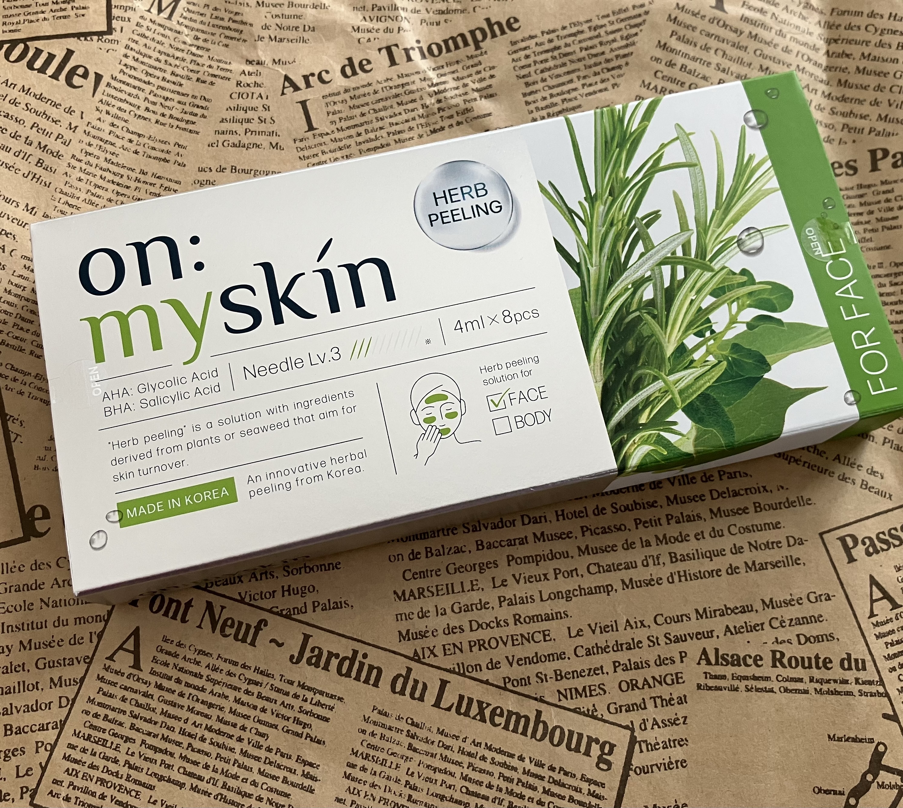 on:myskin / オンマイスキン ハーブピーリングソリューション フェイス