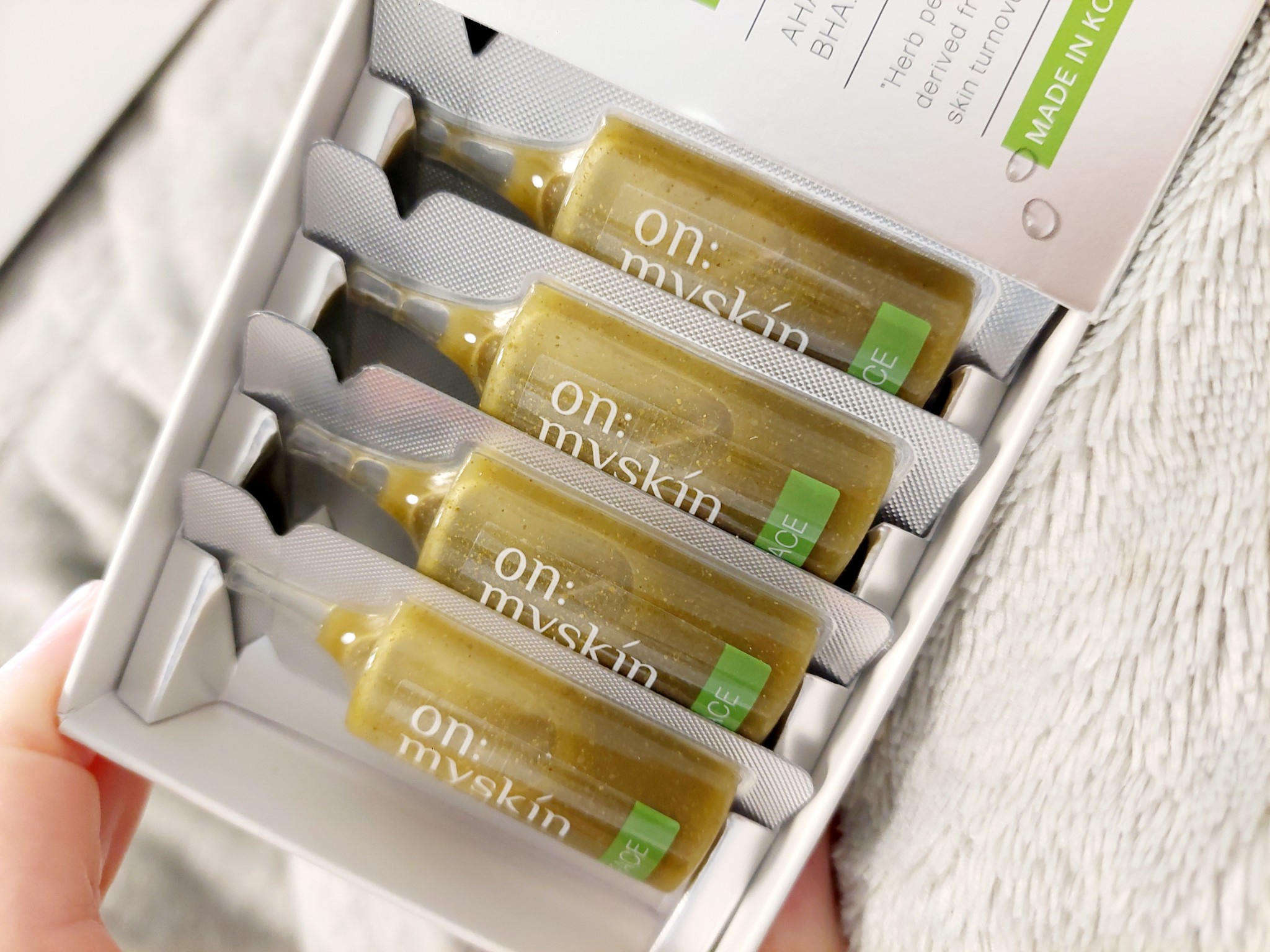 on:myskin / オンマイスキン ハーブピーリングソリューション フェイス