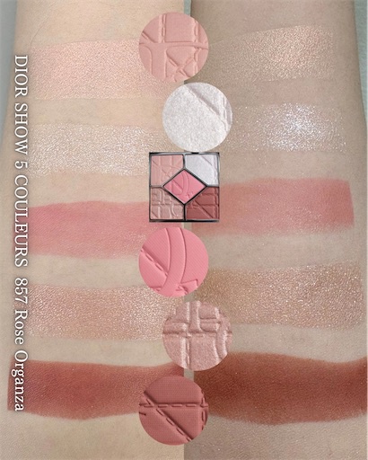 DIOR限定】ピンクニュアンスが絶妙！857 Rose Organzaレビュー