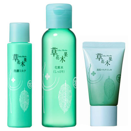 草花木果 / 新・透肌トライアルセット・竹(しっとり)の公式商品情報