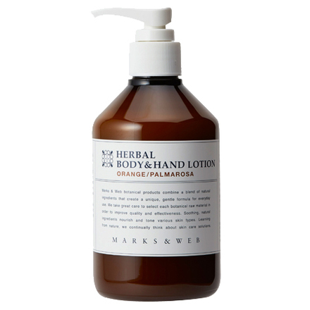 MARKS&WEB / ハーバルボディ&ハンドローション オレンジ/パルマローザ